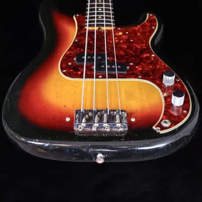 Vintage Pre CBS Fender Precision Bass | 1962/1968 | Sunburst image 9