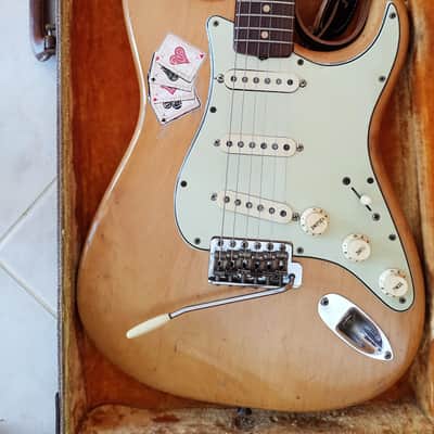 Fender Stratocaster 1962 Natural Slab board/veneer Transition month image 2
