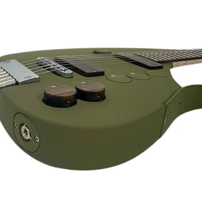 Teuffel Guitars Tesla 2022 Olive / Ziricote. (Authorized Teuffell Dealer) image 7