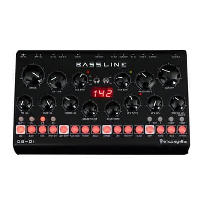 Erica Synths Bassline DB-01 Analog Desktop Synthesizer with MIDI and CV/Gate I/O image 1