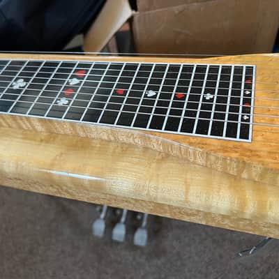 September 1973 Sho-Bud Maverick Pedal Steel Guitar Birdseye Maple image 3