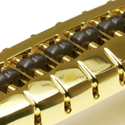 Graph Tech GOLD WRAPAROUND ResoMax NW2 Bridge for PRS STYLE Replacement -8593-GO image 3