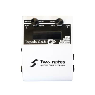 Two Notes Torpedo C.A.B. M+ Speaker Simulator 2010s White image 1