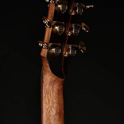 Cort MODERNBURGANDY Modern Concert Body Venetian Cutaway Solid European Sitka Spruce Top Walnut Reinforced Mahogany Neck 6-String Acoustic-Electric Guitar w/Hard Case image 8