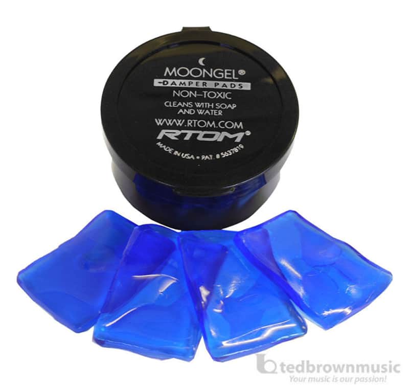 RTOM Moongel Damper Pads - Pack of 6 - Blue image 1