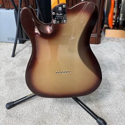 Fender American Ultra Telecaster with Maple Fretboard 2019 - Present - Mocha Burst image 9
