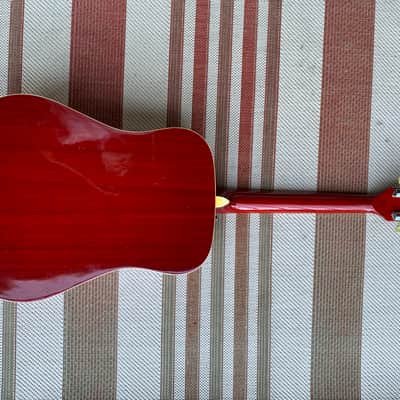 New Update - Rare Kiso Suzuki W-65HA "Dove" 1975 Cherry Sunburst image 3