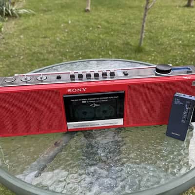 Sony CFS-FM7 Super Rare 2 in 1 Vintage Boombox Warranty Detachable Radio image 15