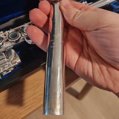 Powell Sonaré PS-601 Flute | Sterling Silver w/ 9k Aurumite Gold Lip Plate | Offset G | Just Serviced image 4