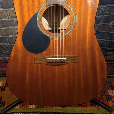 Samick Greg Bennett D-1CE Left-Handed Acoustic-Electric Natural image 5