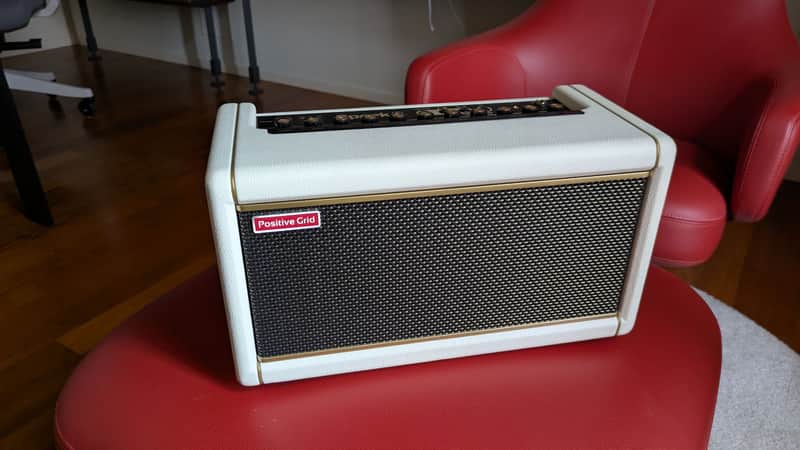 Positive Grid Spark 2 50-Watt 2x4" Digital Modeling Guitar Combo - Pearl image 1
