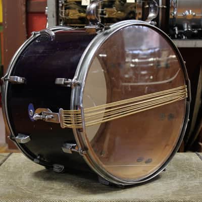 1960s Leedy 12x15 Marching Snare Drum in Blue Sparkle image 5