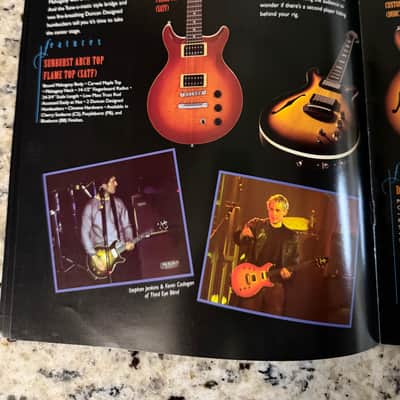 Hamer Catalog 1999 25th anniversary artist studio standard phantom Rick Nielsen slammer image 5