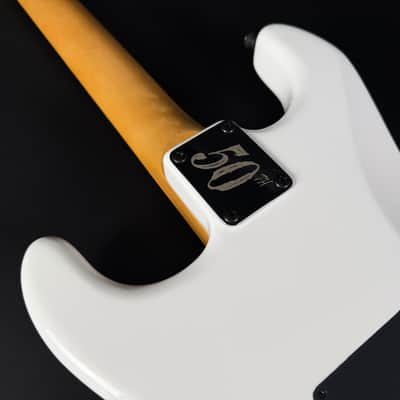Jackson 50th Anniversary Iron Maiden Adrian Smith Jackson SC1 - Snow image 6
