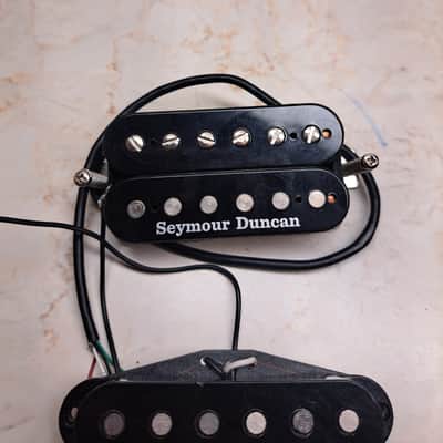 Seymour Duncan Distortion Trembucker Humbucker HSH Set of 3: TB-6, SSL-6, SH-6n - Black Finish- Tested! All Work! image 4