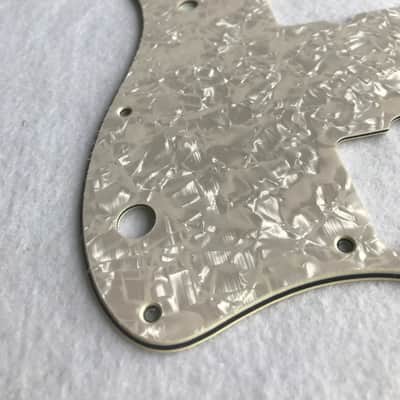 For US Jazzmaster Guitar Pickguard , 4 Ply Ivory White Pearl image 6