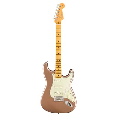 Used Fender American Professional Classic Stratocaster - Faded Firemist Gold image 2