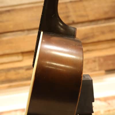 1935 Roundup Supertone Gene Autry Acoustic Guitar with Original Case Worldwide Shipping image 14