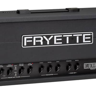 Fryette Deliverance Sixty D60 Series II+ 60W Tube Guitar Amp Head Black image 5