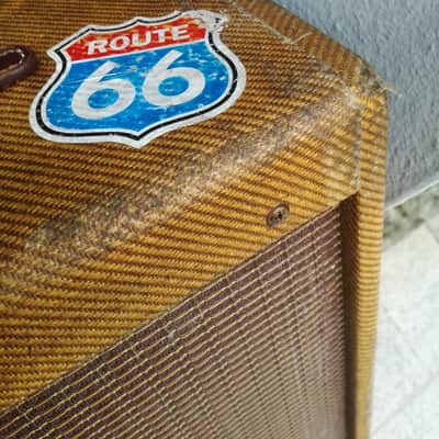 Fender "Custom Shop Master Built 1957 Champ 1x10 Relic Tweed "Auto Shop Jam" (Serial #AB040607) image 3