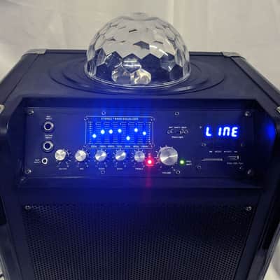 NUTEK TS-20110b-1 10-inch 5ah Portable Sound System With Disco Light, Bluetooth image 16