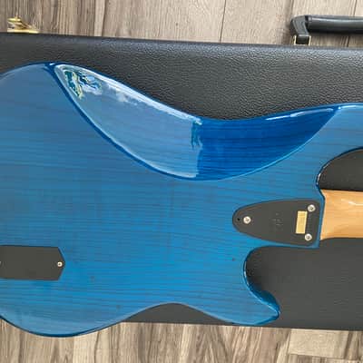 G&L El Toro Bass, Lefty, OHSC, Likely NOS 1991 - Blue image 11