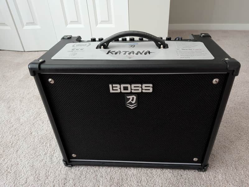 Boss Katana-50 MkII 50-Watt 1x12" Digital Modeling Guitar Combo 2019 - 2023 - Black image 1