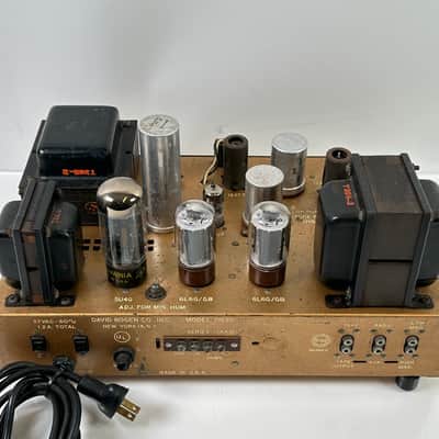 David Bogen DB20 DF 1950s 20-watt Mono Tube Receiver/Amplifier image 8