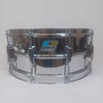Ludwig 402 Supraphonic 6.5x14" #3004064 Snare Drum Blue/Olive Badge Vintage 1983 image 1