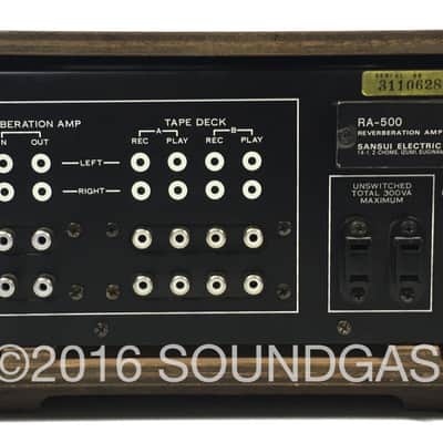 Sansui RA-500 Reverberation Amplifier image 6