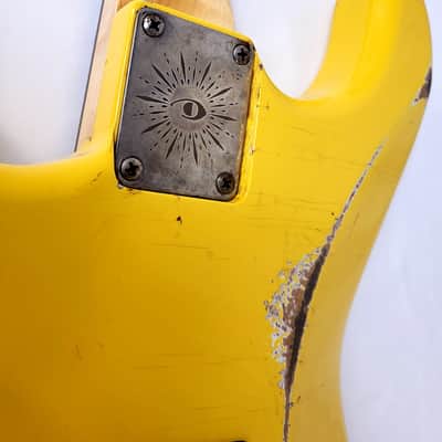 2025 Del Toro Guitars Veronica Stinger Yellow image 11