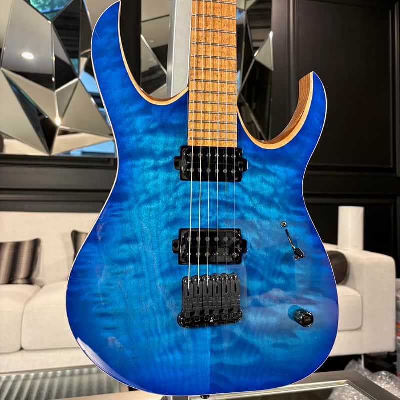 Mayones Duvell Elite; 4A Quilted Maple; 4A Birdseye; BKP TKOs image 1