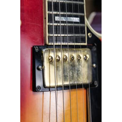 1974 Gibson Les Paul Custom 20th Anniversary cherry sunburst image 9