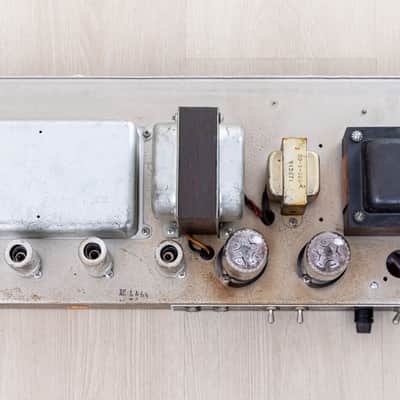 1964 Fender Bassman 6G6-B Tuxedo Brown Panel Blonde Vintage Piggyback Tube Amp, 100% Original w/ Oxford 12M6 image 17