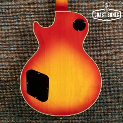 1978 Greco EG-500C Les Paul Custom Made in Japan Cherry Sunburst w/USA Seymour Duncans image 3