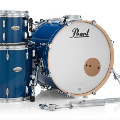 Pearl Professional Series 3 Piece Shell Pack - 20" Bass Drum SHEER BLUE image 4