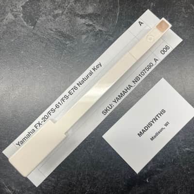 ORIGINAL Yamaha/Korg Replacement A Key (NB107580) for Yamaha DX7/DX5/DX9, SY77/SY85/SY99, Korg M1, Wavestation, Z1, etc