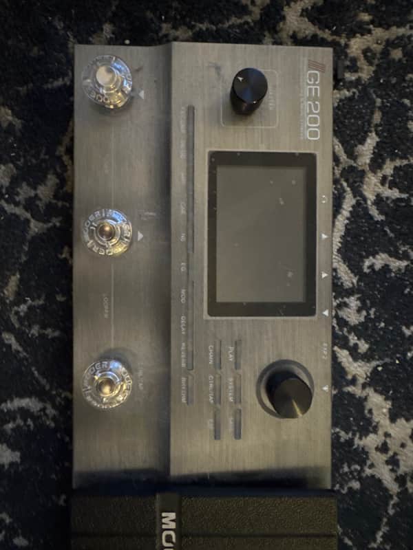 Mooer GE-200 Guitar Multi-Effects 2010s - Black image 1