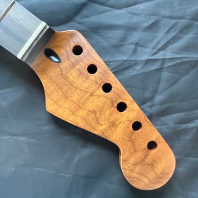 BMC Guitar Neck Strat® Stratocaster® 22 Fret Roasted Flame Maple With Rosewood Fingerboard Nitro Lacquer Rounded Fret Ends 2025 - 9.5 Radius   [SN102] image 2