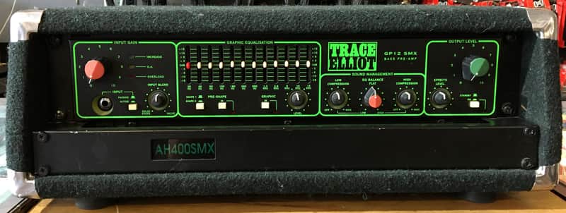 Trace Elliot AH400SMX GP12 SMX 400-Watt Electric Bass Guitar Amplifier Head image 1