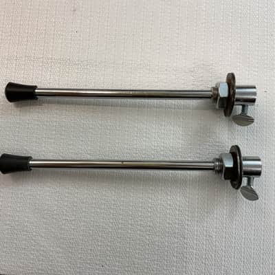 Bass Drum Spurs With Rubber Tips image 1