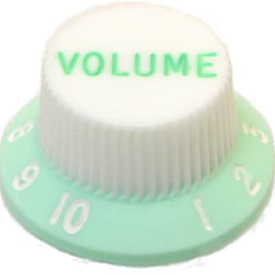 Haramis Musical Hardware Strat® style Volume Knob - blue swirl image 4
