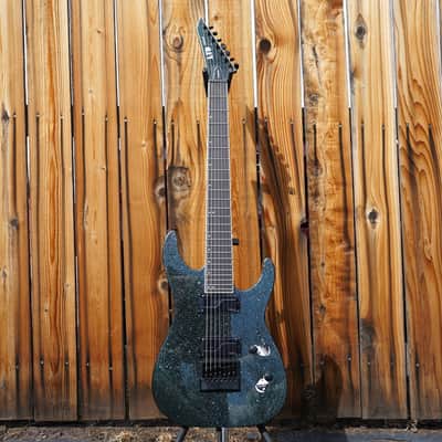ESP LTD DELUXE M-1007B Granite Sparkle 7-String 27" Baritone Guitar (2025) image 2
