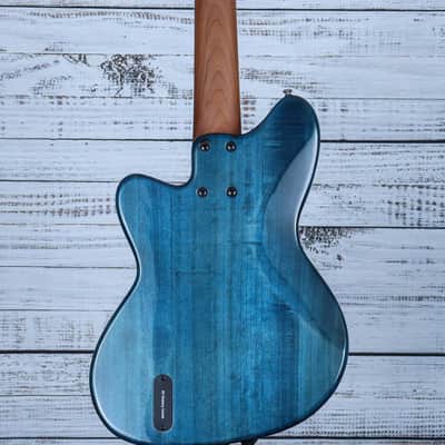 Ibanez Talman TMB405 Electric Bass | Cosmic Blue Starburst image 2