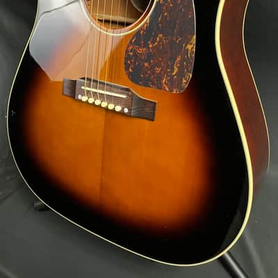 Epiphone Elitist J-45 Slope Shoulder Dreadnought Acoustic Guitar Vintage Sunburst w/ OHSC image 8