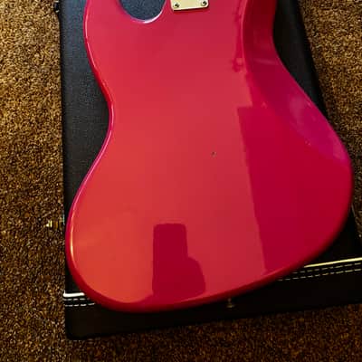 Fender Custom Shop Time Machine Journeyman 1965 Jazz Bass, Faded Dakota Red Rosewood image 3