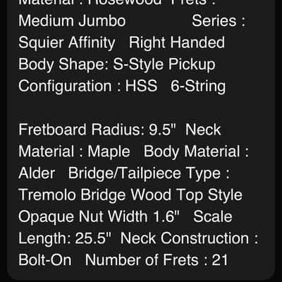 Fender Squier Classic Vibe 70's HSS  Stratocaster  W/ Major Upgrades  Candy Apple Red image 16