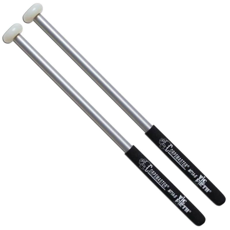 Vic Firth Vic Firth Corpsmaster Multi-Tenor - Extra Hard, Extra Heavy Gauge Shaft Mallets image 1