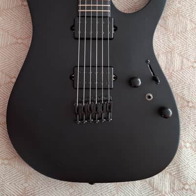 Ibanez RGRTB621-BKF Iron Label 2022 - Flat Black image 1