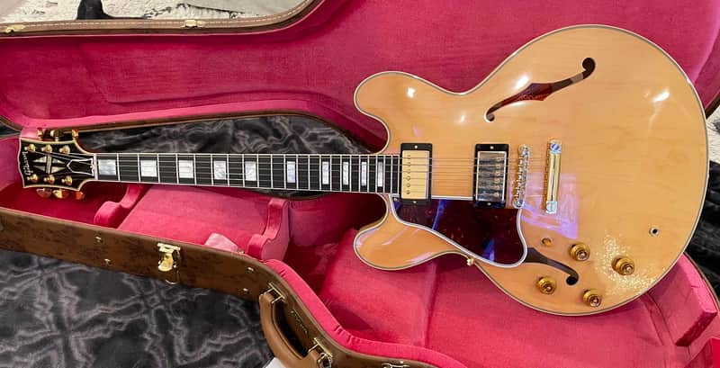 Gibson Custom Shop 1959 ES-355 Reissue left handed 2022- Vintage Natural
